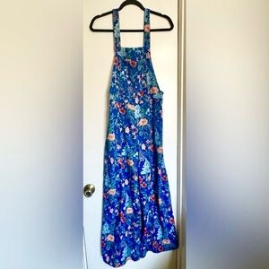 NWT Lightweight Corduroy Overalls Jumper Wide Leg sz Medium